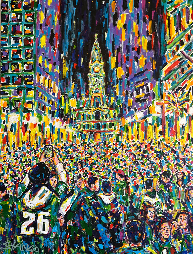 John Stango Sea of Green Poster
