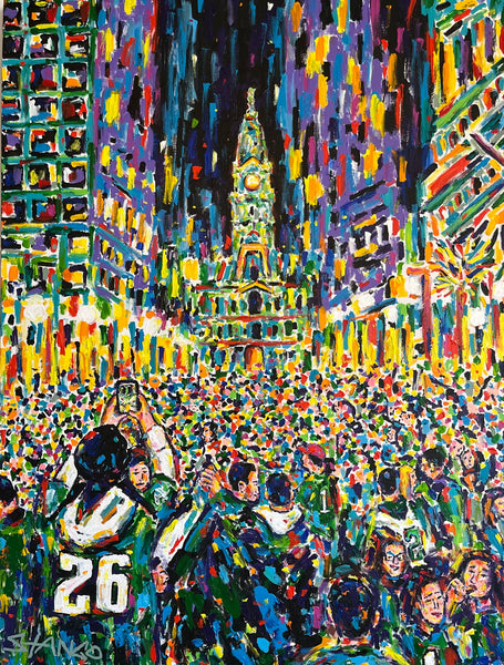 John Stango Sea of Green Poster